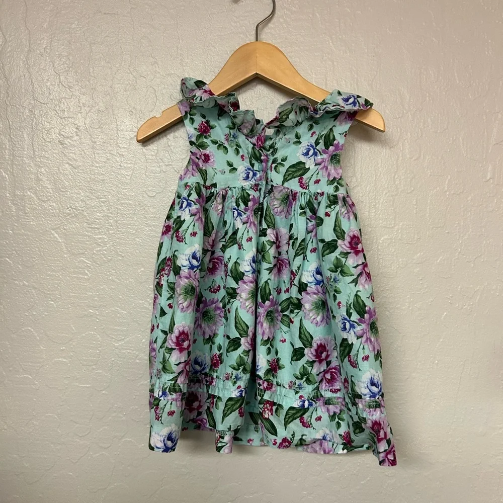 $23 ADD ON‎ janie and jack cotton floral dress 6-12M Zara Mini Boden Baby Gap